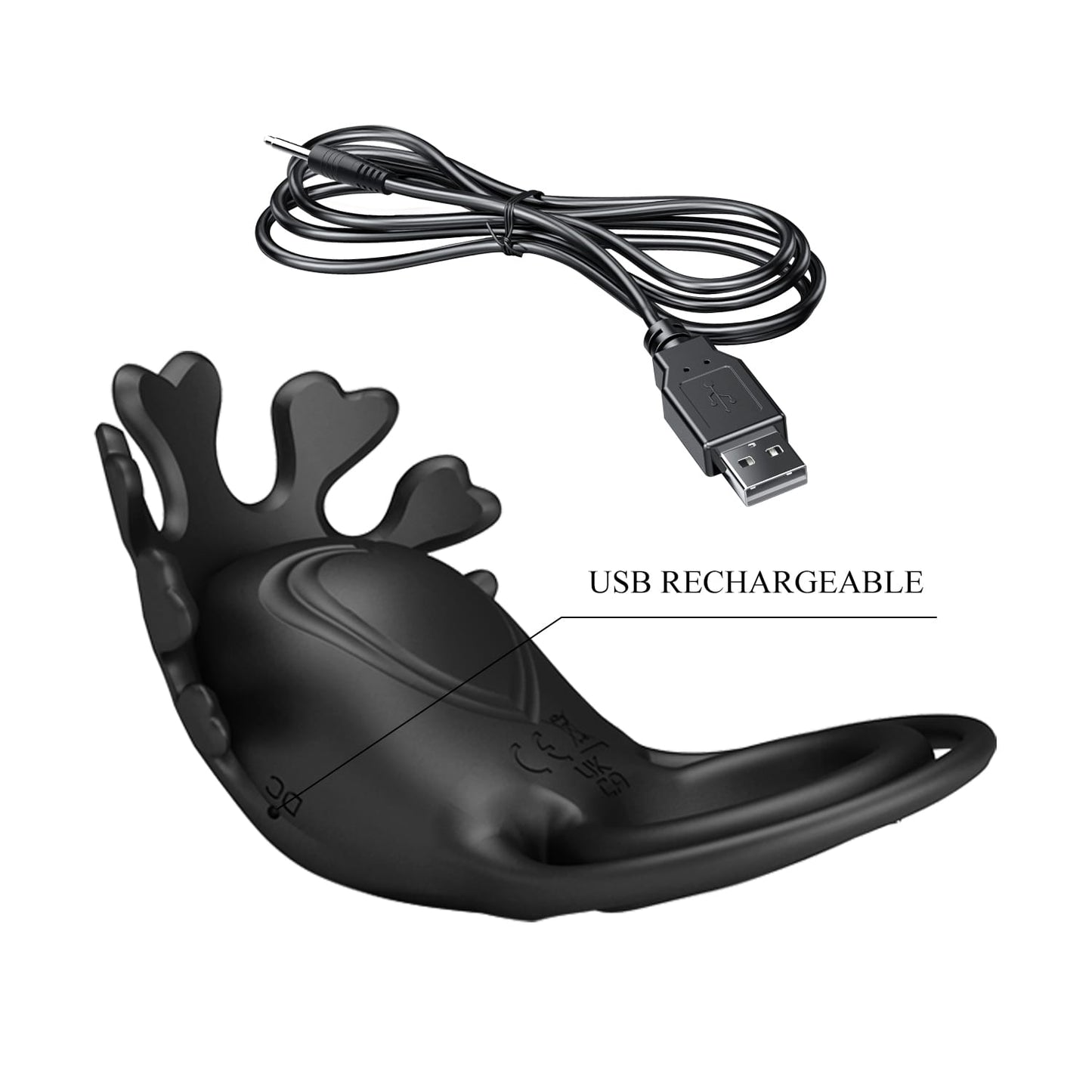 Pretty Love - Ruben Vibrating 7 Function Rechargeable Penis Ring