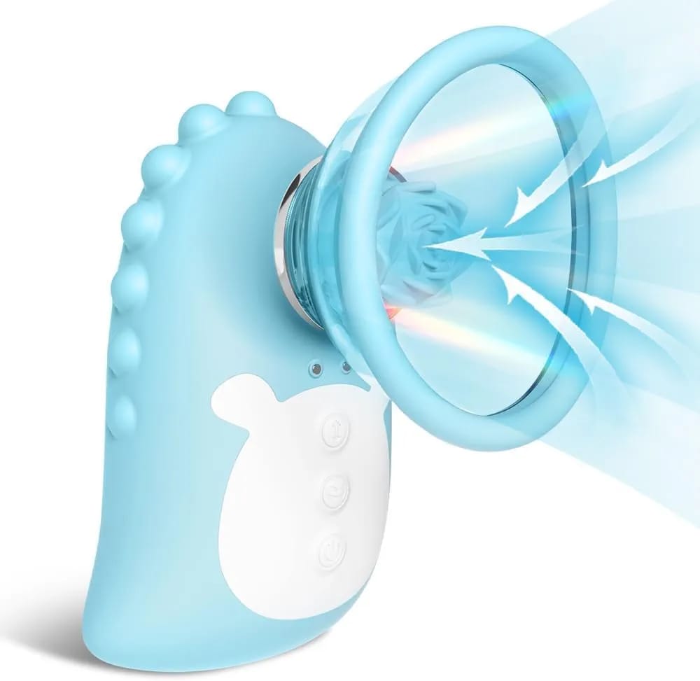 Dinosaur Rechargeable Nipple Pump & Flower Collide