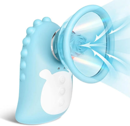 Dinosaur Rechargeable Nipple Pump & Flower Collide