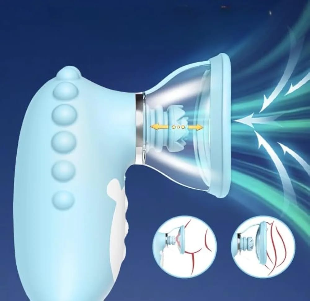 Dinosaur Rechargeable Nipple Pump & Flower Collide