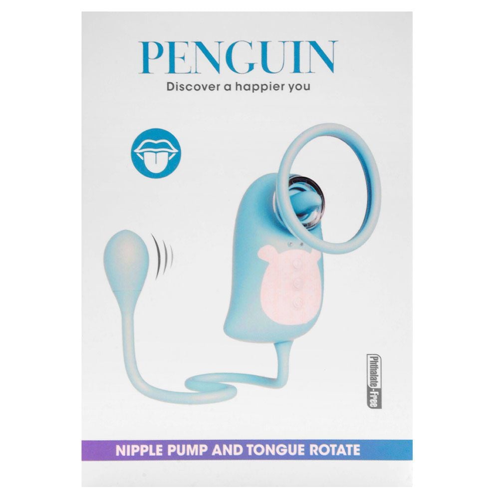 Penguin Rechargeable Nipple Pump & Tongue Rotate