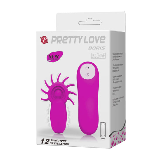 Pretty Love - Boris 12 Function Battery Operated Wheel Clit Stimulator
