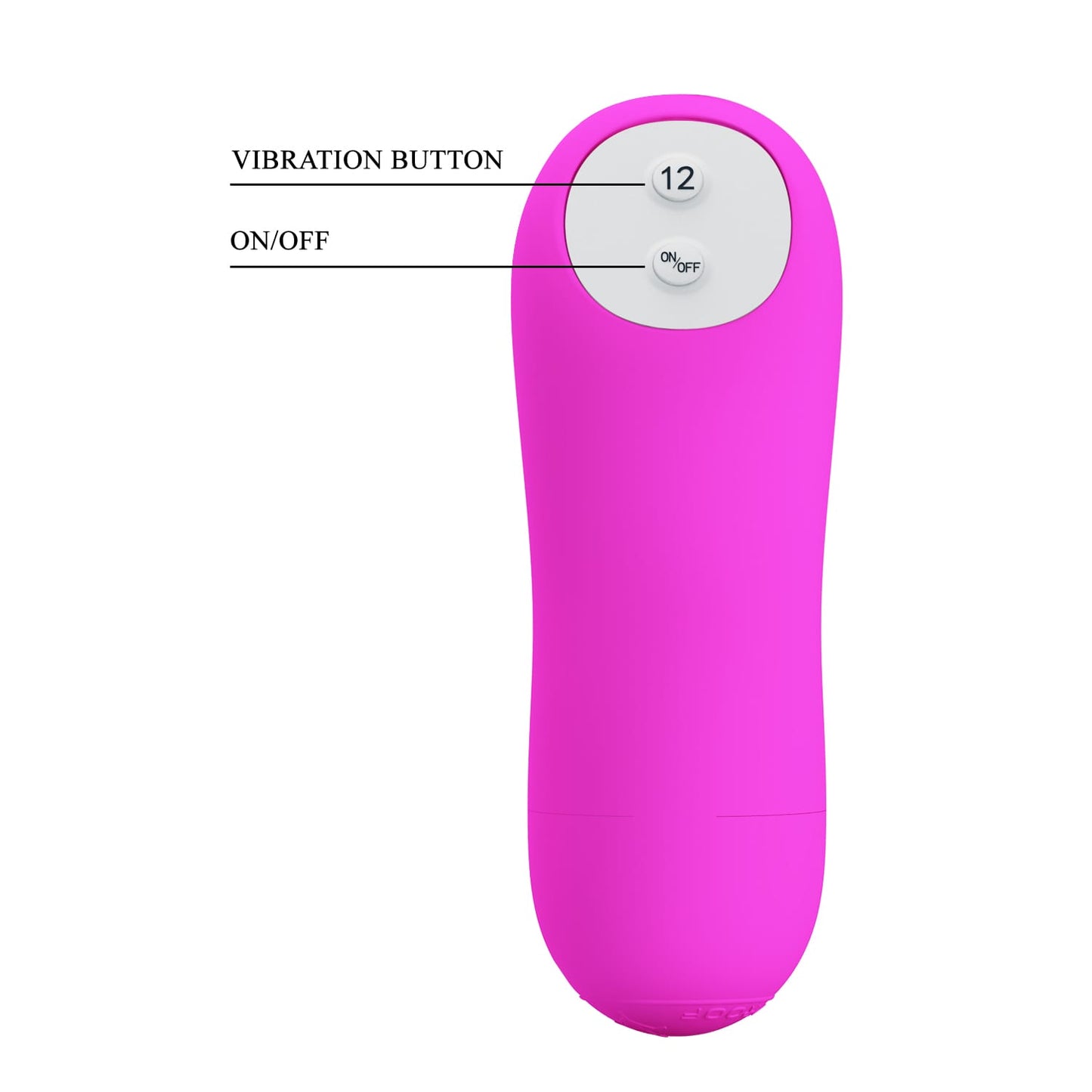 Pretty Love - Boris 12 Function Battery Operated Wheel Clit Stimulator