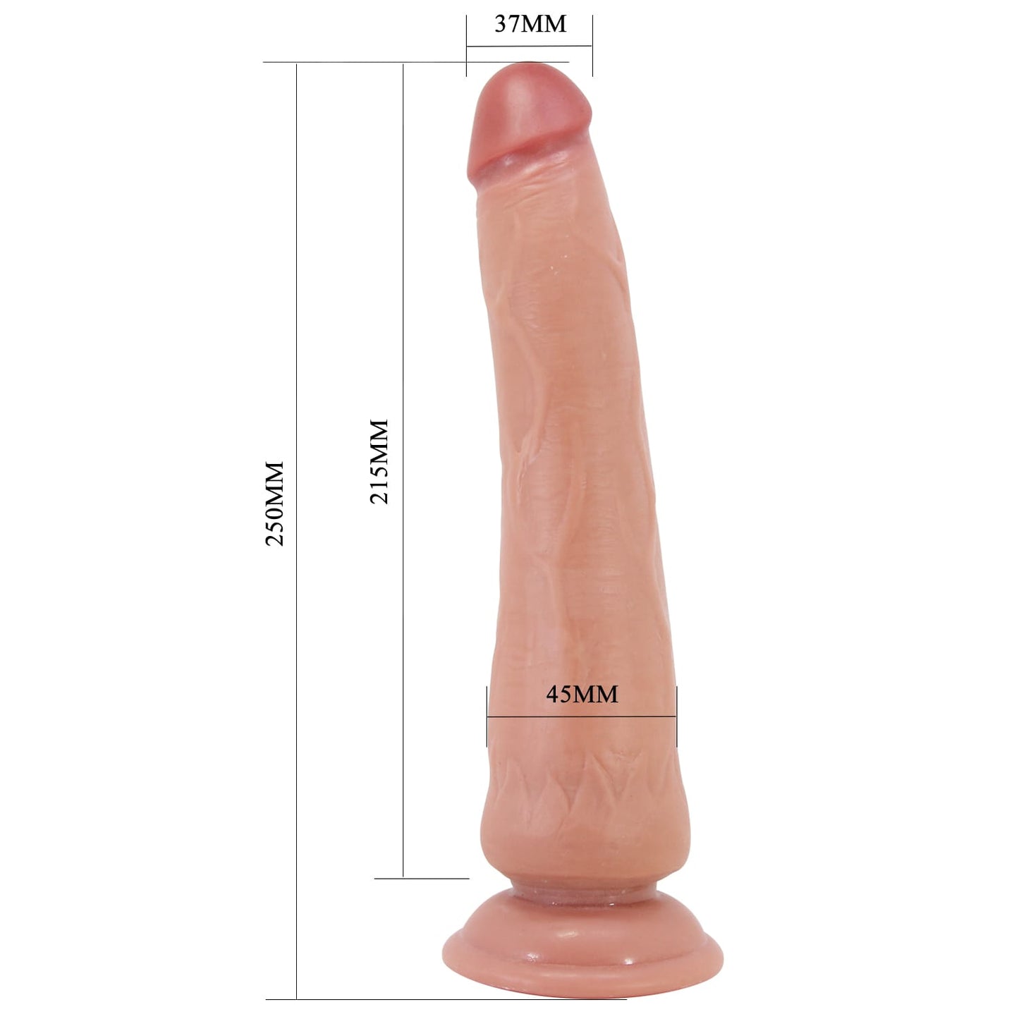 Pretty Love - Tiemeyer Sliding Skin 9.8" Dildo