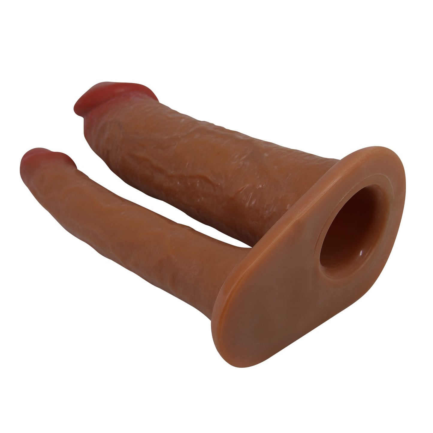 Pretty Love - Keaven 6.9" Double Dildo Hollow Strap On