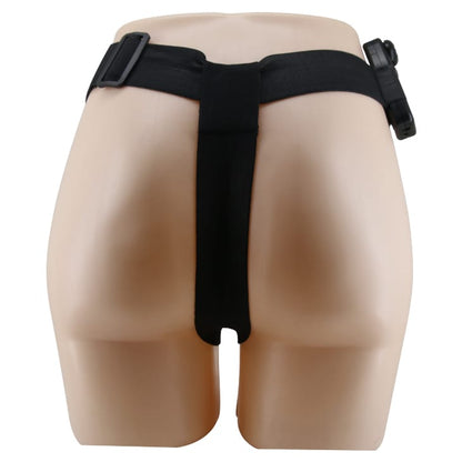 Baile Ultra Passionate Harness - Glide & Slide Skin Penis 6.2" Strap On Vibrator