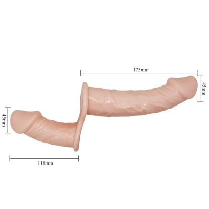 Baile Ultra Passionate Harness - Dual Motor Penis Strap On Vibrator