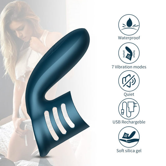 Foxshow Rechargeable 7 Function Cock Ring