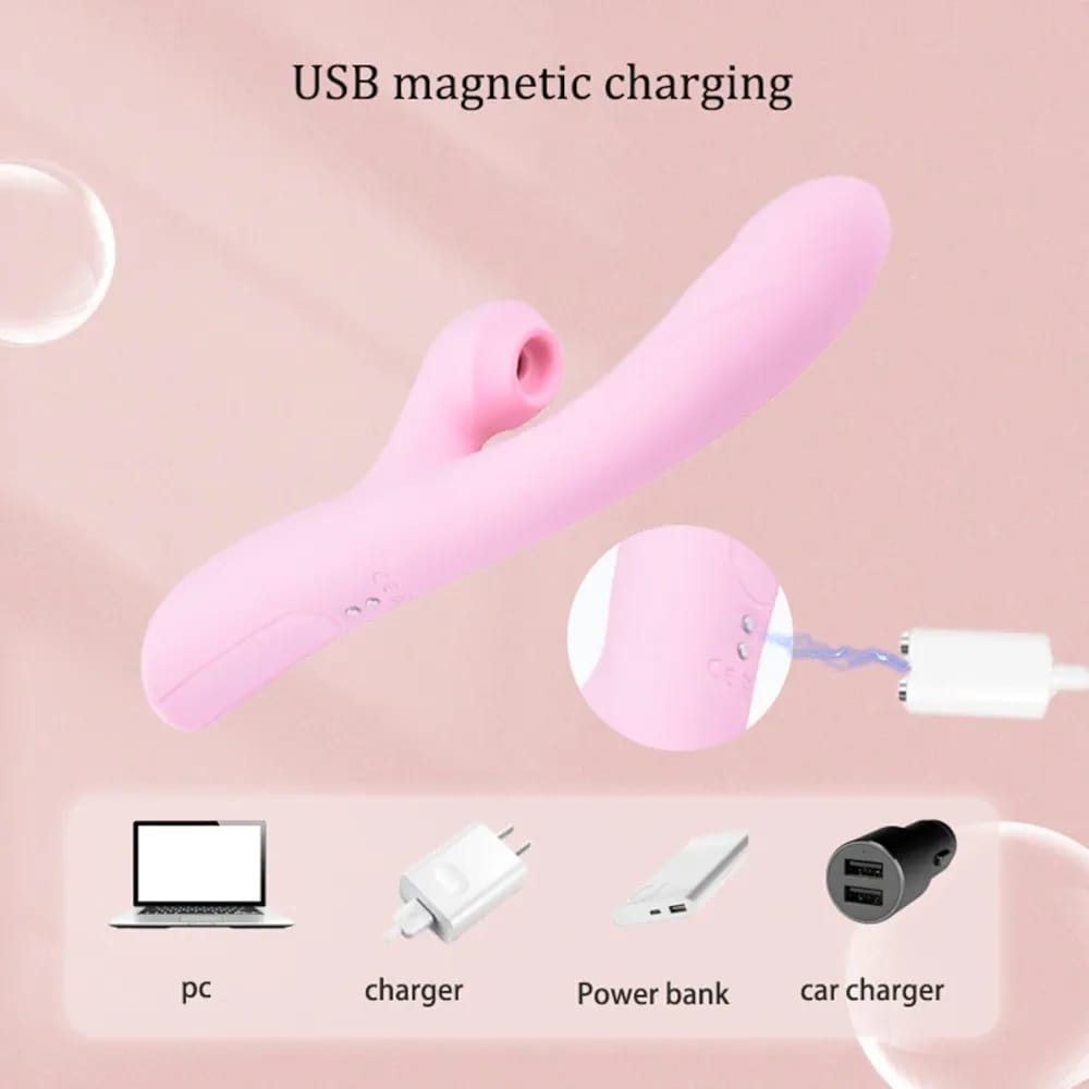 Menglian Sucking Rechargeable Rabbit Vibrator