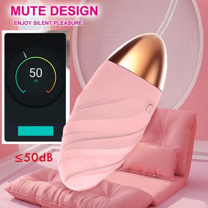 Ripple Rechargeable 10 Frequency Cordless Egg