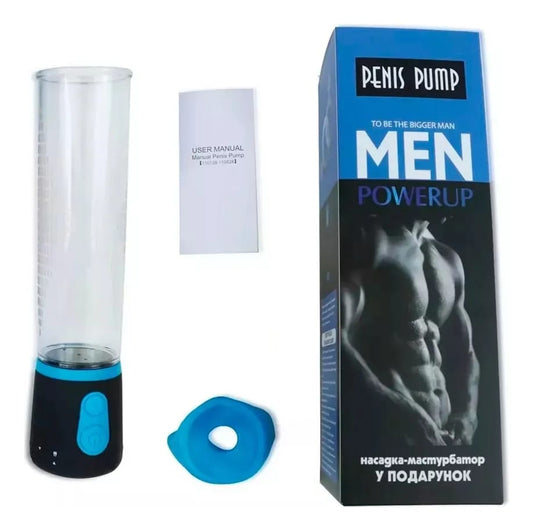 Power Up Penis Pump Battery Operated